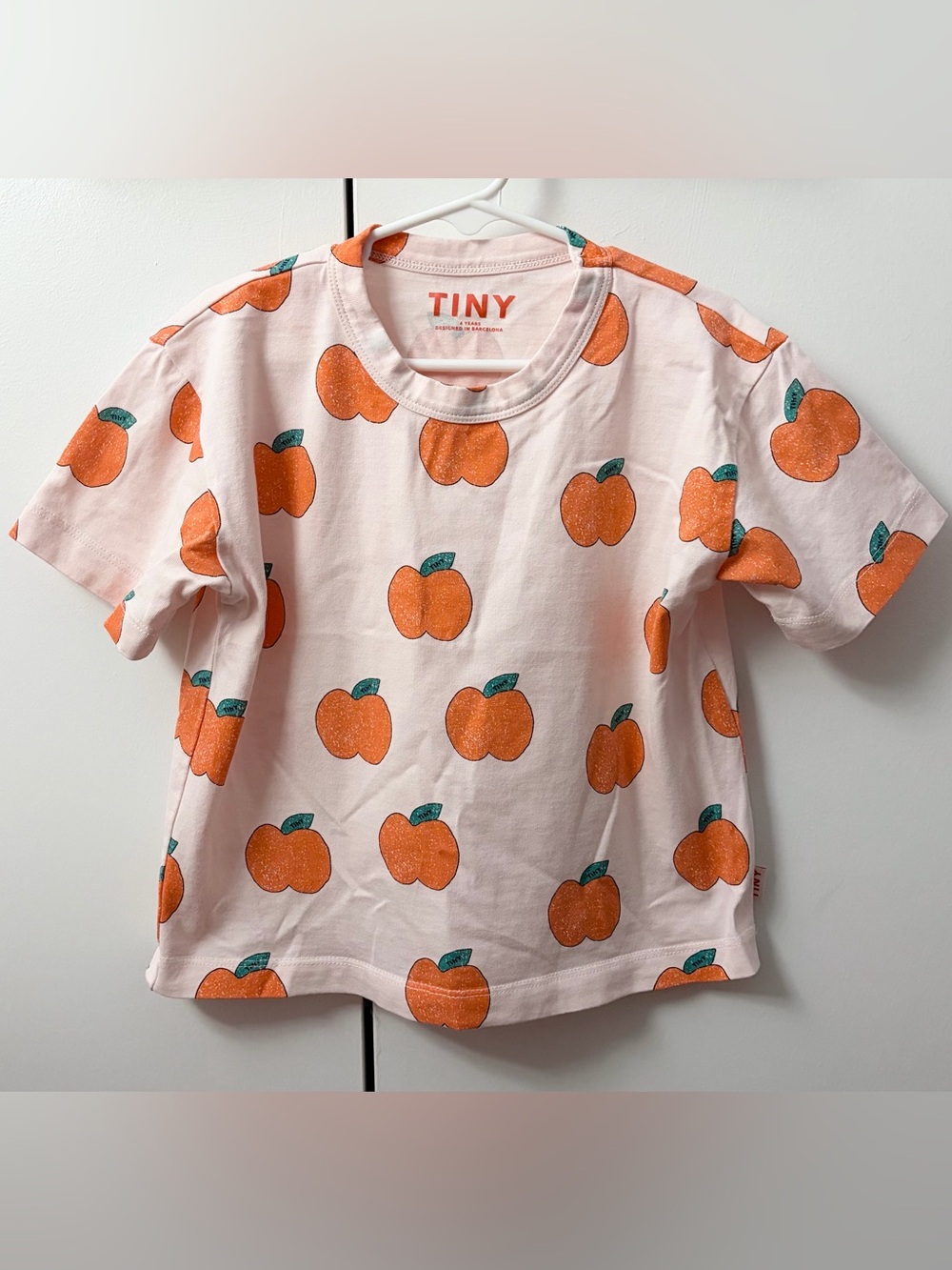 Tiny Cottons 4T apple print t-shirt